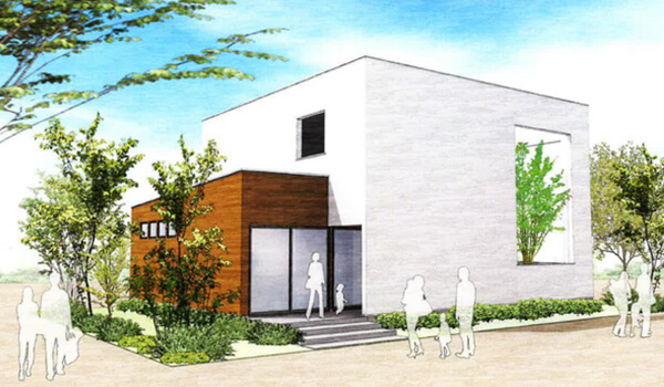 香椎宮前展示場